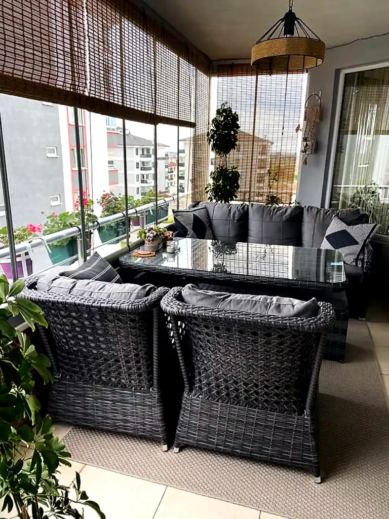 Rattan takım